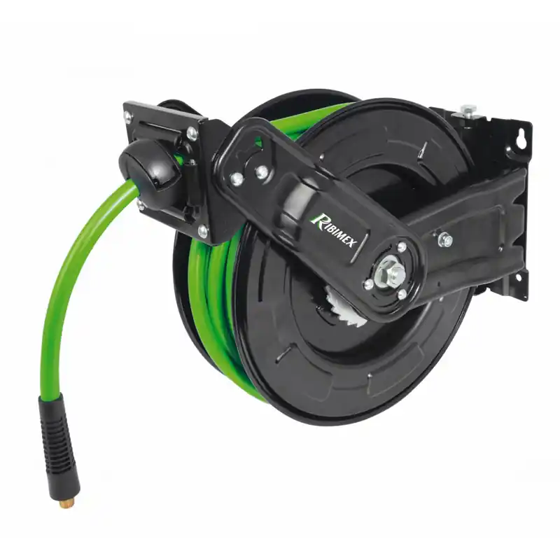 Avvolgitubo aria compressa Automatico 15 mt Ribimex PRDATRM163 Exclusieve Aanbieding