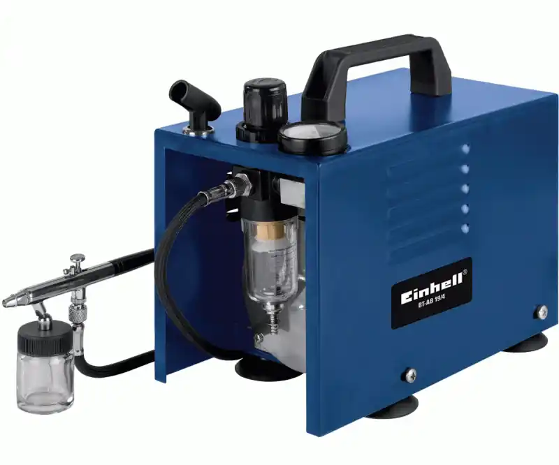 Aerografo con compressore BT-AB 19-4 Kit Einhell Superprijs