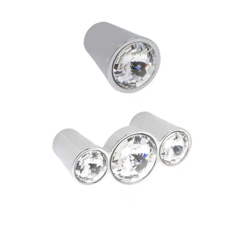 Hoge Kwaliteit Pomello per mobili in stile moderno con Swarovski Linea Luxury Serie 33 Giusti