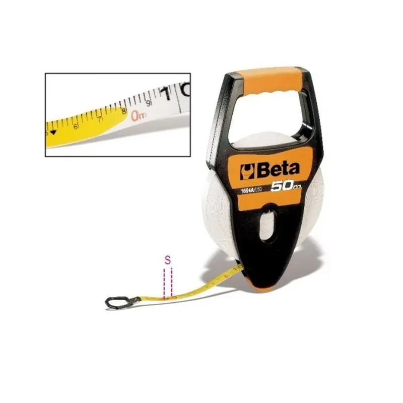 Rotella metrica con impugnatura 30 mt Beta 1694A/L30 Weekendaanbieding