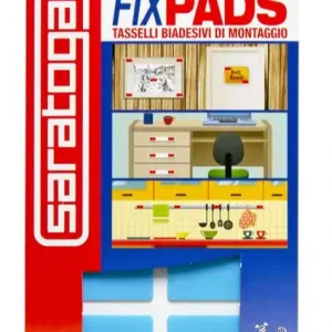 Tasselli biadesivi di montaggio Saratoga Fix pads 10 pz Aanbieding