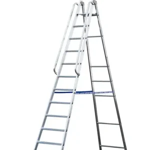Scala in alluminio doppia In 12 Gradini Gierre Professional AL790 Actieprijs