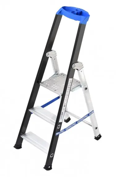 Scala In Alluminio In 3 Gradini Gierre Professional AL752 Veilige Betaling