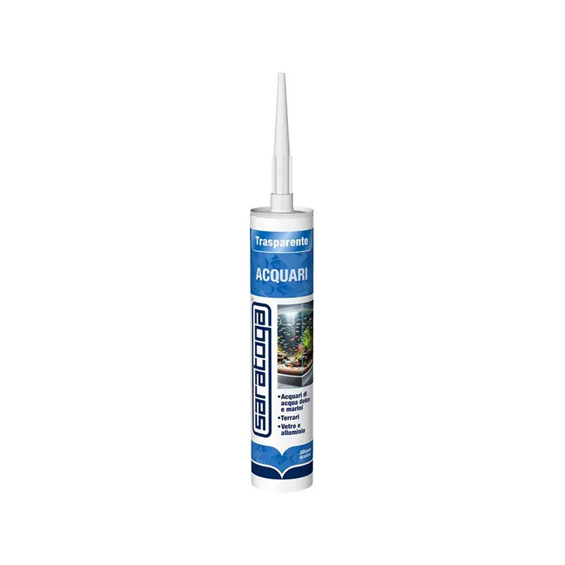 Silicone per acquari Acetico Saratoga Trasparente 280ml Tijdelijk Beschikbaar