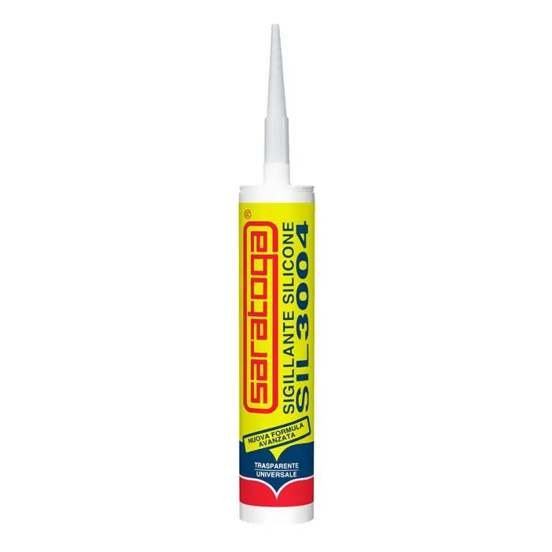 Beste Prijs Silicone Trasparente in cartuccia sil 3004 280 ml Saratoga