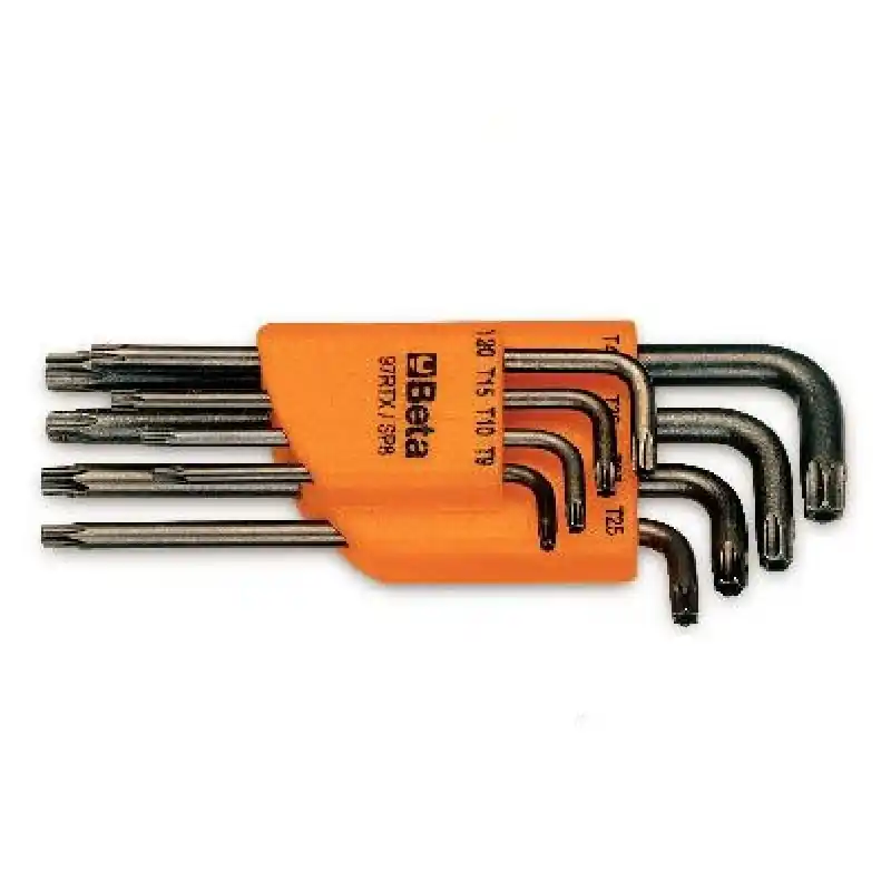Serie di 8 chiavini resistant torx maschio con supporto Beta Alleen Vandaag