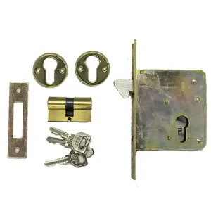 Serratura per cancelli scorrevoli a gancio FIAM ISEO art 57 40-50-60 mm Gereduceerde Prijs