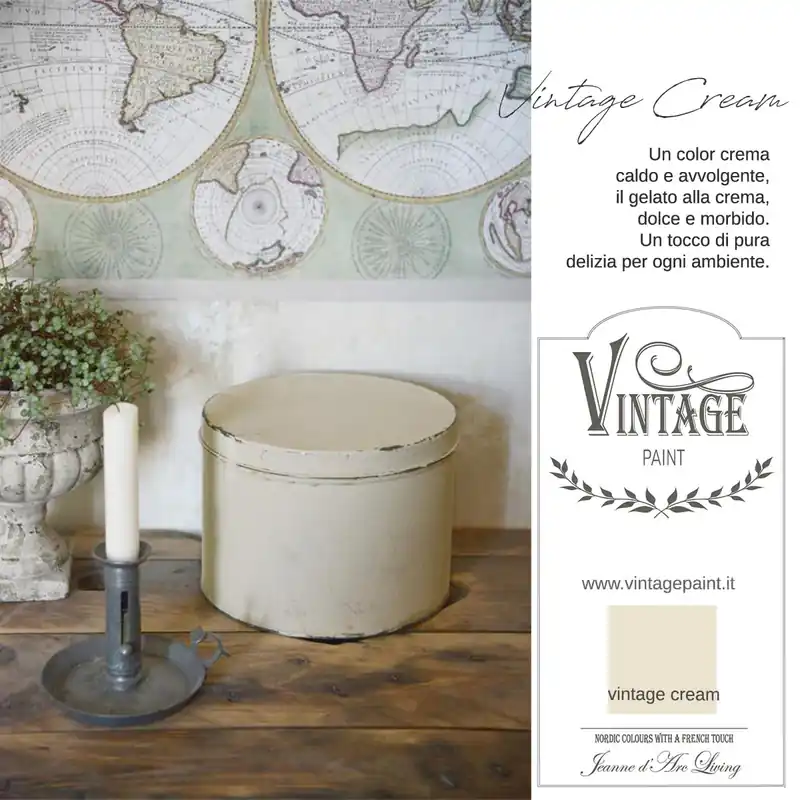 Chalk Paint - Vintage Cream Laatste Versie