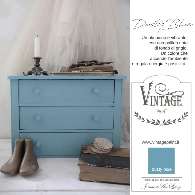Chalk Paint - Dusty Blue Laatste Kans
