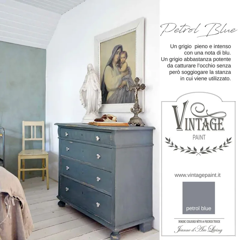 Chalk Paint - Petrol Blue Seizoensaanbieding