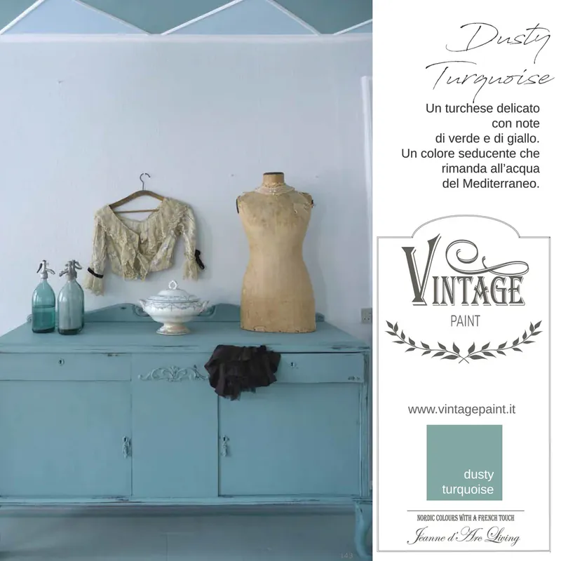 Chalk Paint - Dusty Turquoise Nu Kopen
