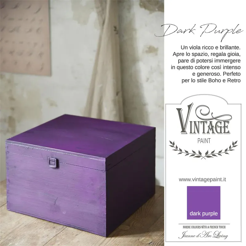 Gecertificeerd Chalk Paint - Dark Purple