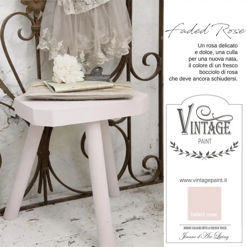Chalk Paint - Faded Rose Bestel Nu