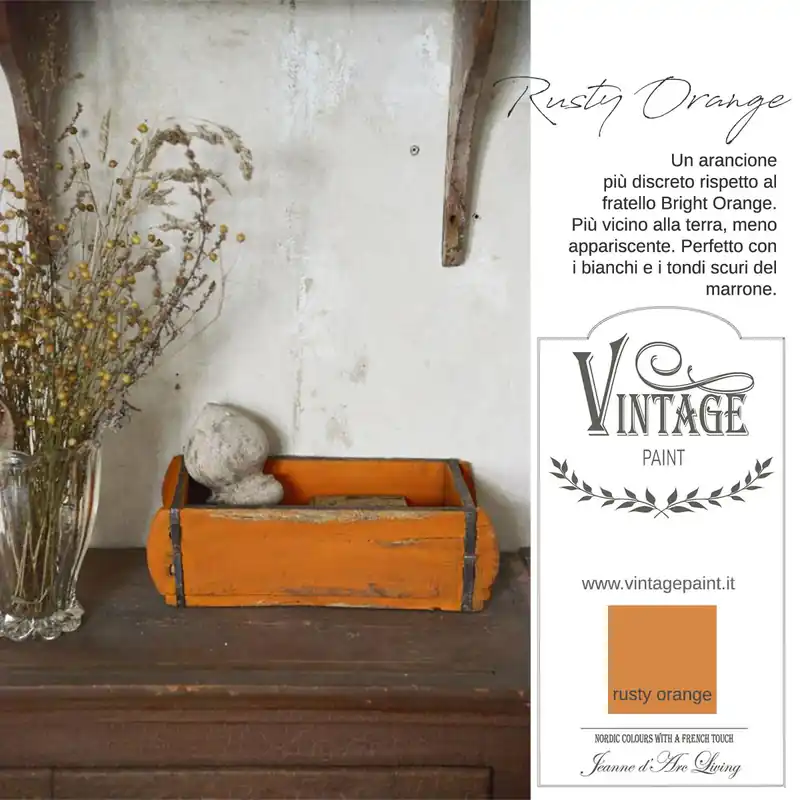 Chalk Paint - Rusty Orange Express Levering