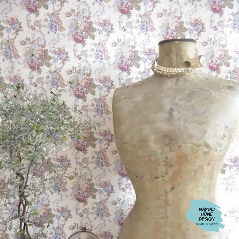 Laatste Kans Parati Vintage - Roses Forever mis. 70 cm x 53 cm