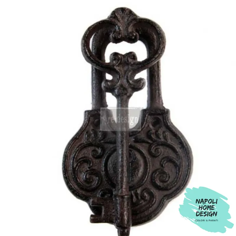 Re-Design Cast Irondoor Knocker 14 x 8,4 cm Betrouwbaar