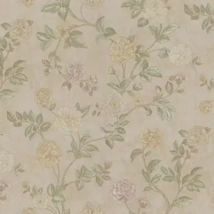 Laatste Kans Carta da Parati Satin Flowers 2022 Z66801 Zambaiti Parati