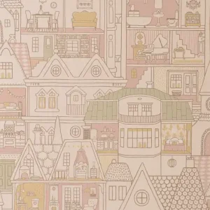 Carta da Parati Dollhouse Majvillan Wallpaper 147-03 Dagaanbieding