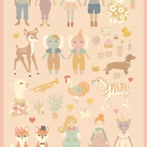 Speciale Aanbieding Stickers Dollhouse Majvillan Wallpaper 801-01
