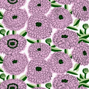 Snelle Levering Carta da Parati Marimekko N. 6 cod. 25105