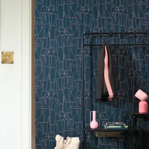 Carta da Parati Iconic Casadeco Wallpaper Alleen Vandaag