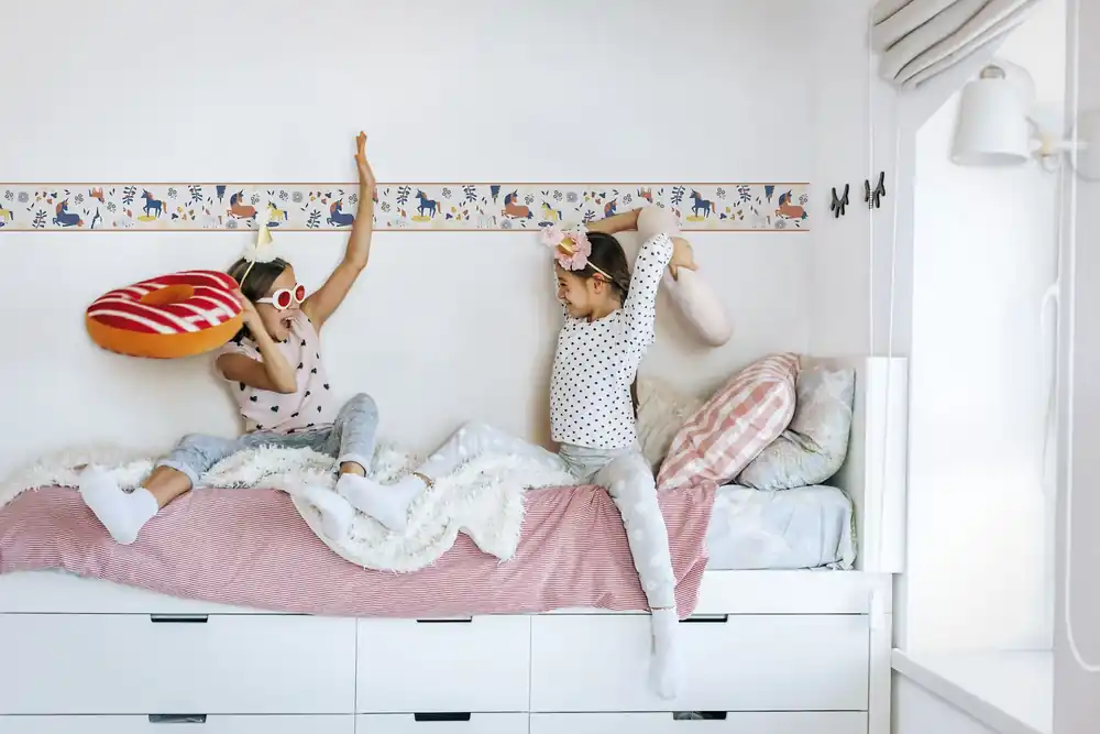 Actieprijs Bordo di carta da parati Kids Walls cod. 45822 Marburg Wallpaper