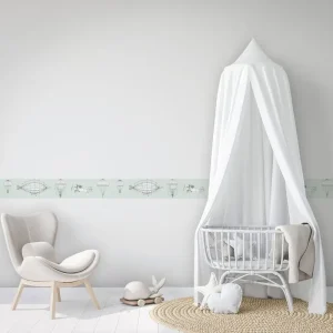 Seizoensaanbieding Bordo di carta da parati Kids Walls cod. 45826 Marburg Wallpaper