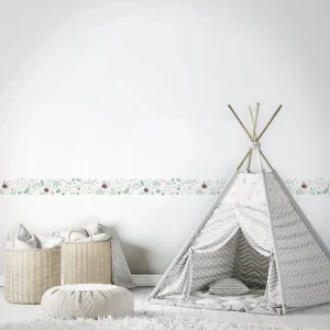 Beperkte Voorraad Bordo di carta da parati Kids Walls cod. 45873 Marburg Wallpaper