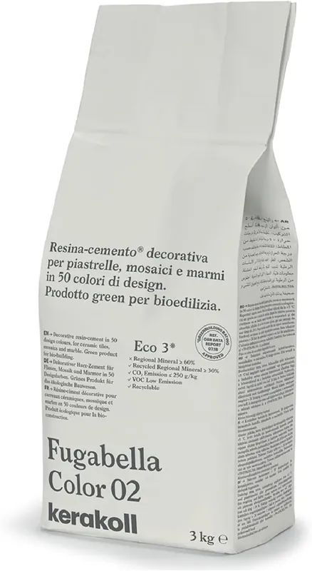 FUGABELLA COLOR 02 KG.3 KERAKOLL PER PAVIMENTAZIONE Meest Verkocht