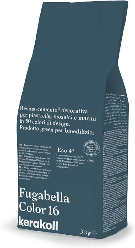 FUGABELLA COLOR 16 KG.3 KERAKOLL PER PAVIMENTAZIONE Gereduceerde Prijs