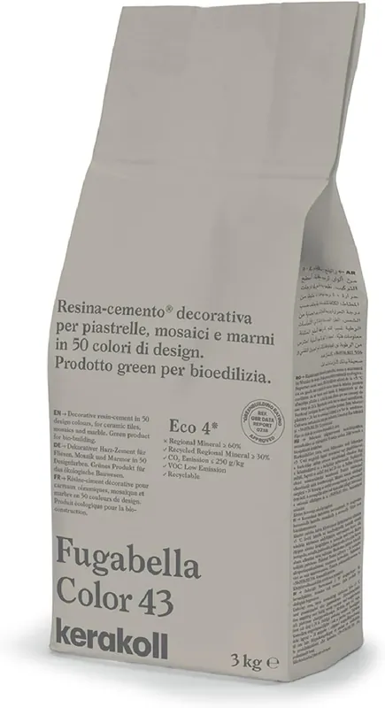Beste Prijs FUGABELLA COLOR 43 KG.3 KERAKOLL PER PAVIMENTAZIONE
