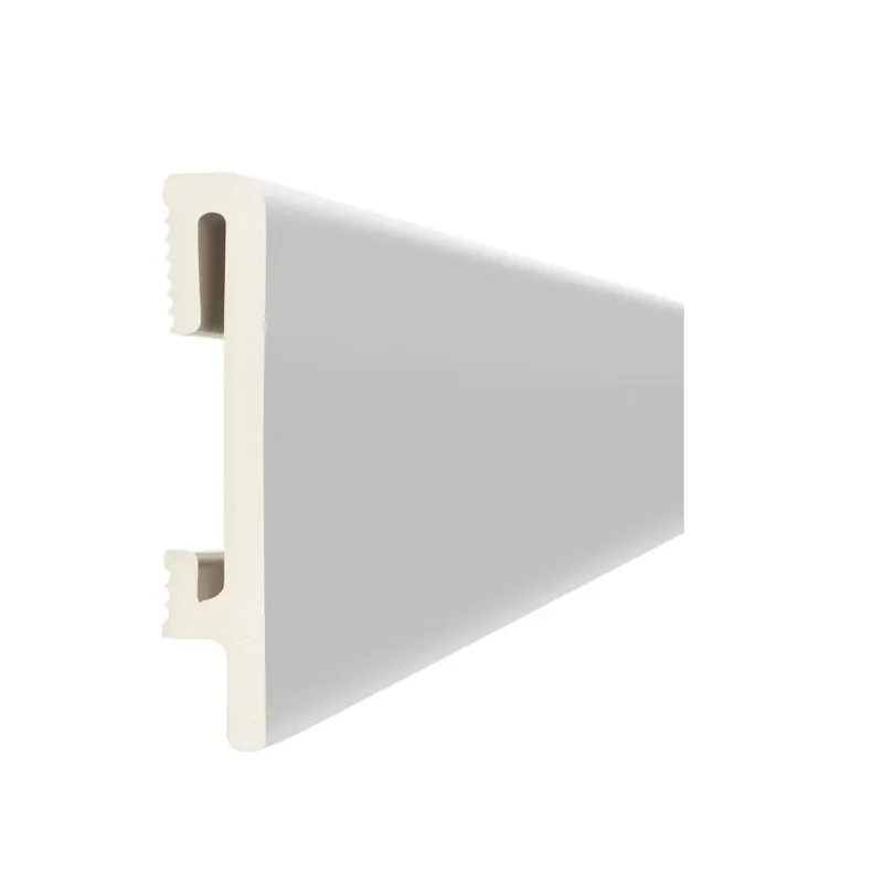 Gratis Retour Battiscopa in SPC PF080G misura 8x1,5x240 cm Grigio