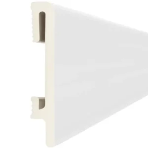 Battiscopa in SPC PF100W misura 10x1,5x240 cm White Laatste Versie