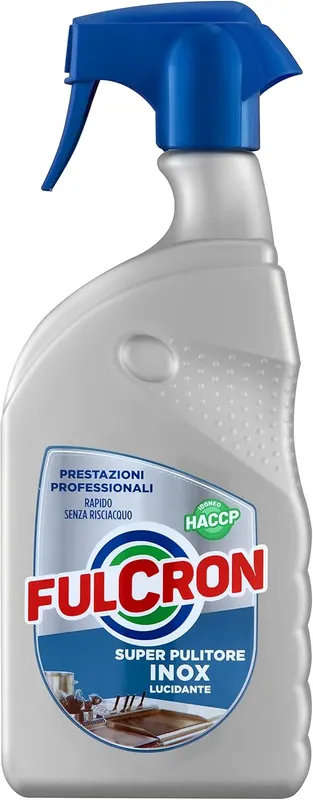 Bestel Nu Fulcron Super Pulitore Inox Lucidante 750 ml.