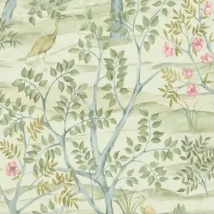 Shop Nu Carta da Parati BLOOMING GARDEN Cristiana Masi Wallpaper cod. 8317