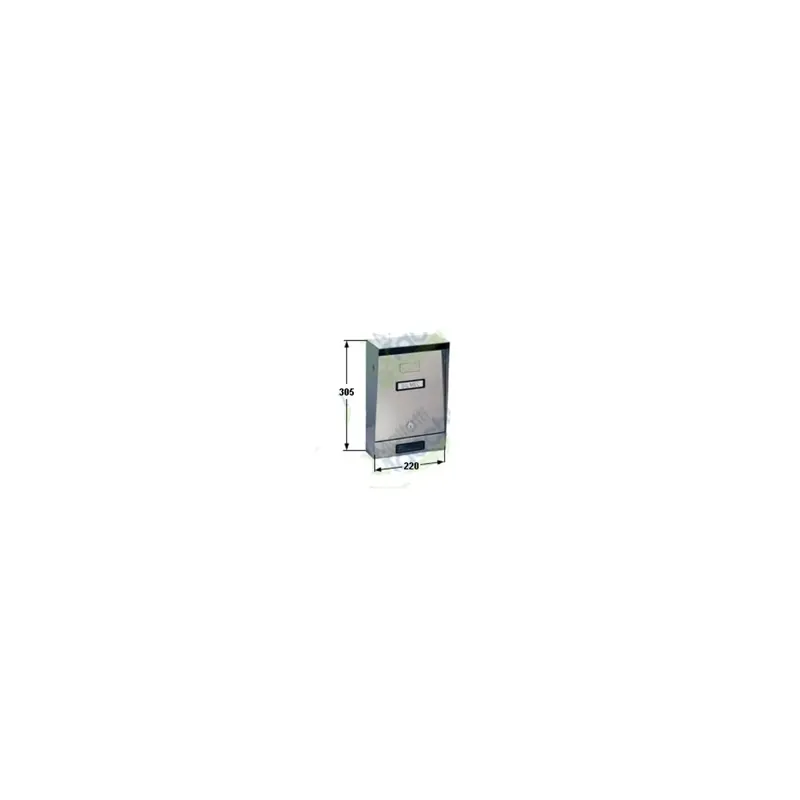 Dagaanbieding Cassetta inox s/tetto silmec 10.002-220x305