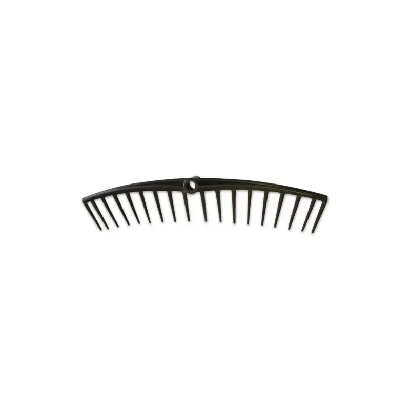 Direct Beschikbaar Rastrello plastica marrone-cm.68 20 denti