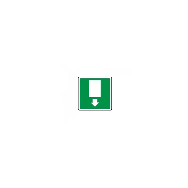 Tijdelijk Beschikbaar Cartello sicurezza - 100x100 - fig.28-28.028