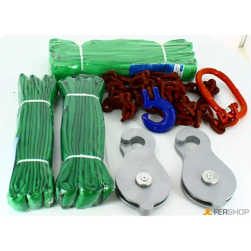 Kit tiro in seconda - vf150, VF150, verricello DOCMA, accessori DOCMA, KIT TIRO IN SECONDA, Gecertificeerd