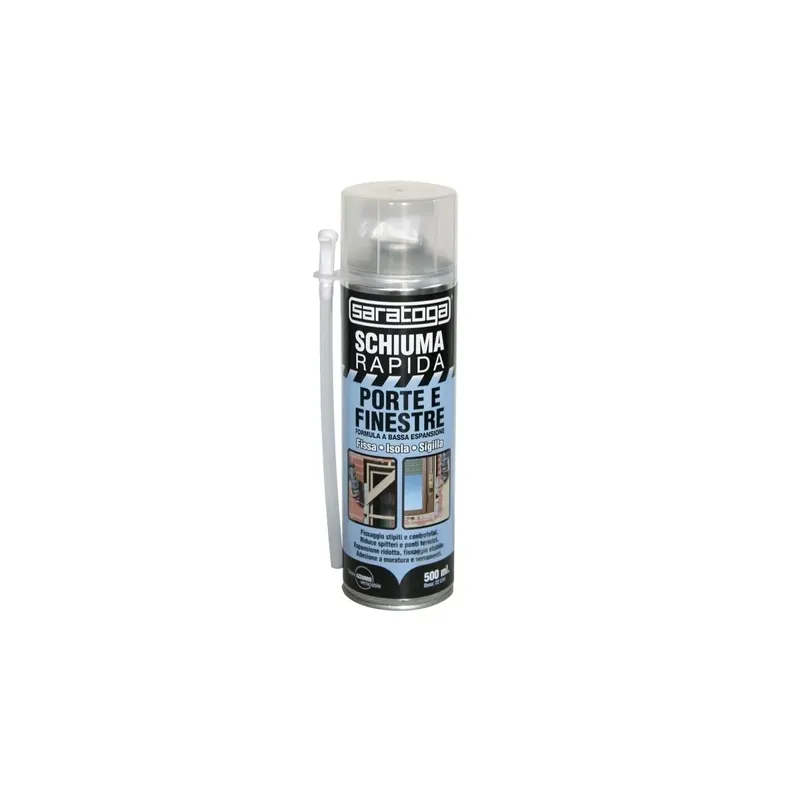 Schiuma rapida per porte e finestre Saratoga - 500ml Aanbieding
