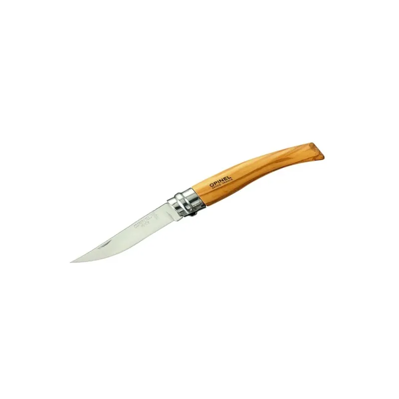 Coltello opinel slim inox - n° 8 ulivo - lama specchio Koop Vandaag