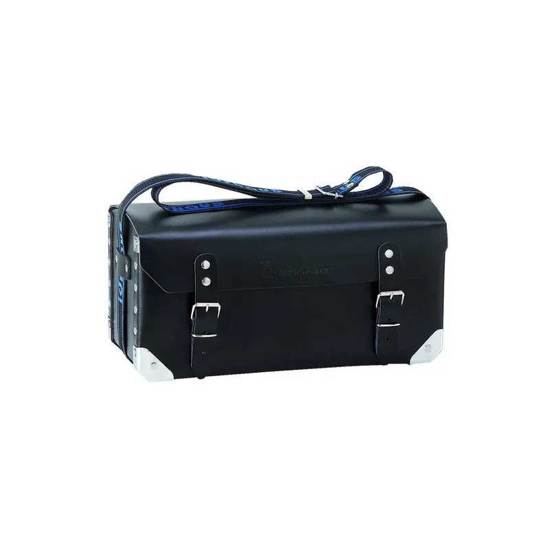 Borsa per idraulico cuoio nera - mis. 41x18.5x18 - idrhaus Hoge Kwaliteit