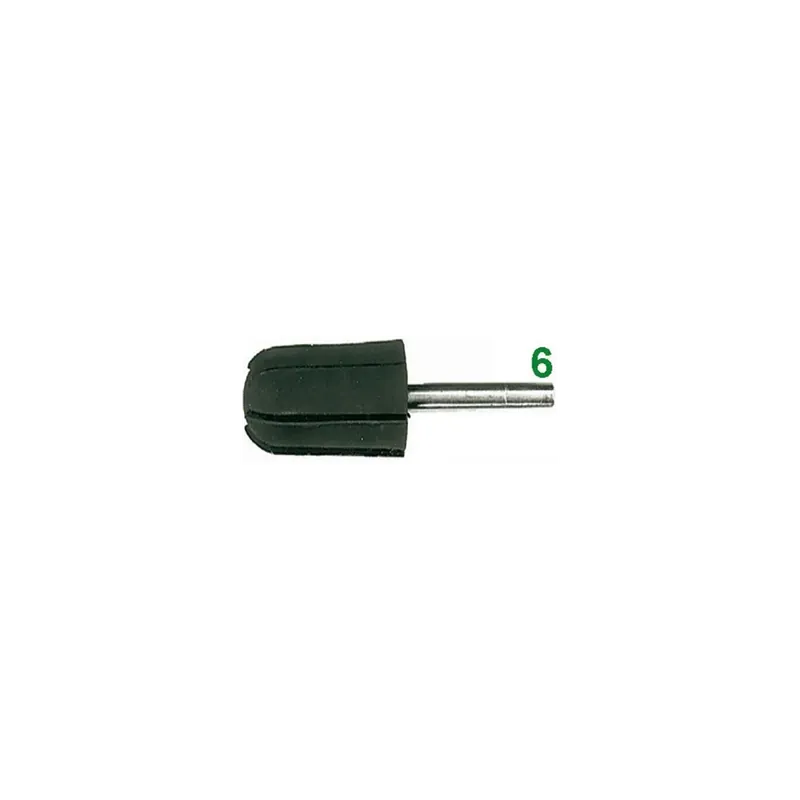 Direct Beschikbaar Supporto per capsula abrasiva - 7921g 21 - d.21 att.d.6 in gomma