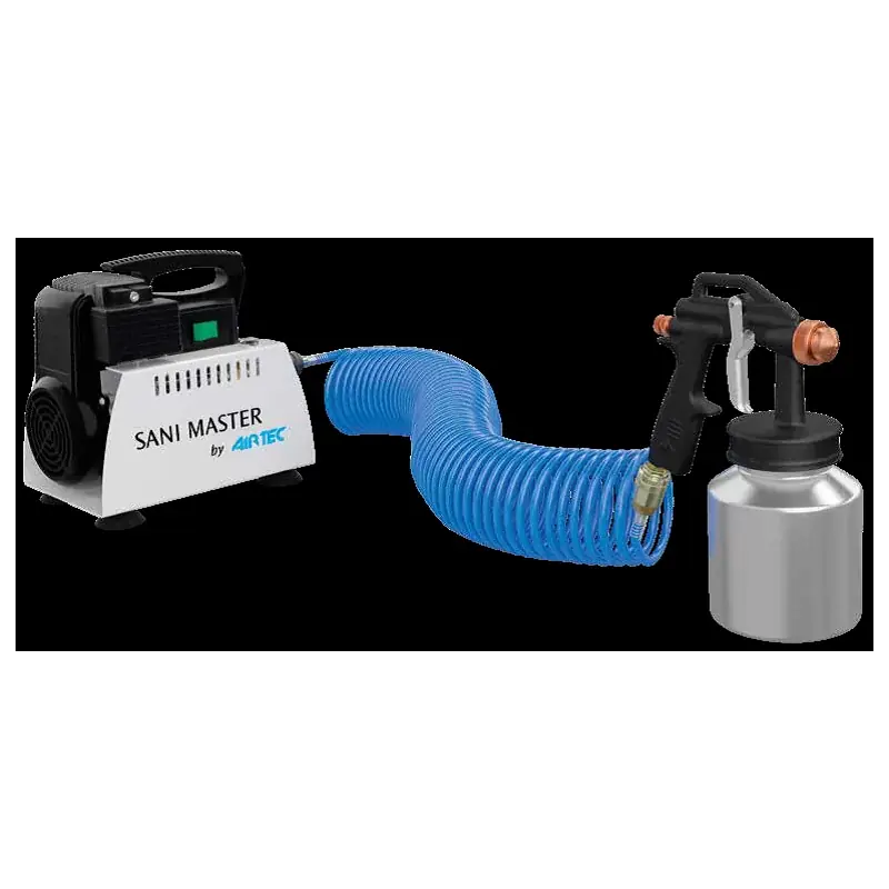 Compressore mini-professionale - portatile - con accessori (tubo e pistola) Hoge Kwaliteit