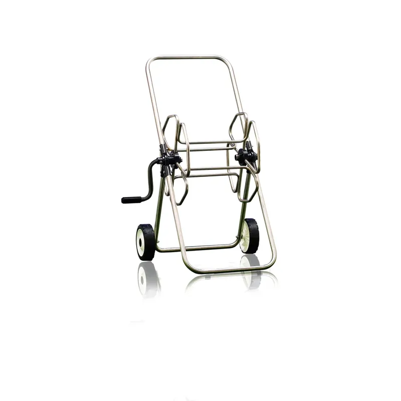 Avvolgitubo ta-mec a carrello - mt.50 inox-food - prodotto italiano Uitverkoop