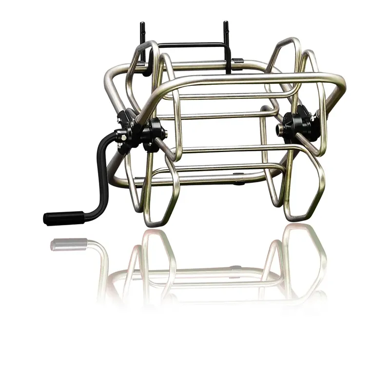 Avvolgitubo ta-mec a parete - mt.50 inox-food - prodotto italiano + raccordi Veilige Betaling