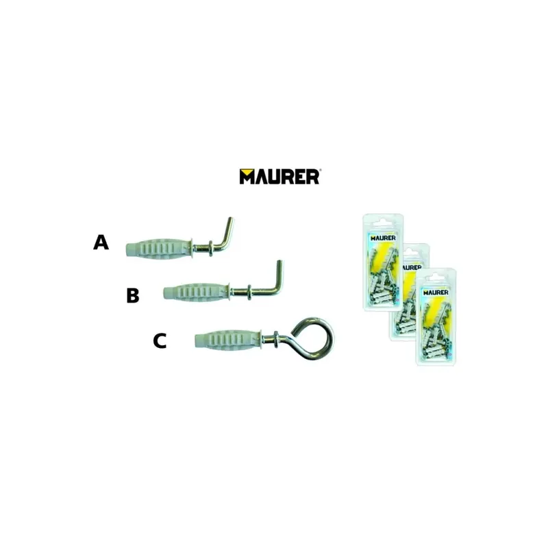 Must-Have Tasselli nylon gancio oc - 6x30 - pz.10 - maurer