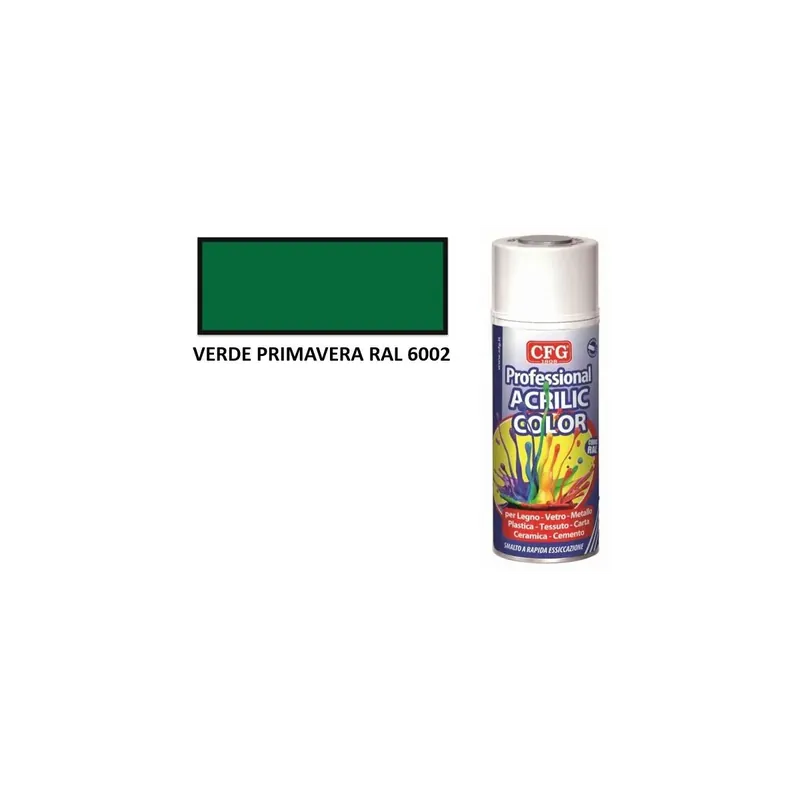 Finale Uitverkoop Acrilic color cfg - verde primavera - ml.400