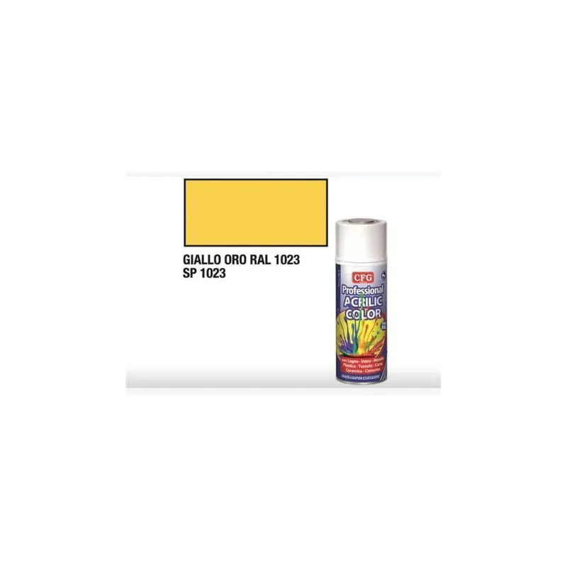 Acrilic color cfg - giallo oro - ml.400 Hete Deal