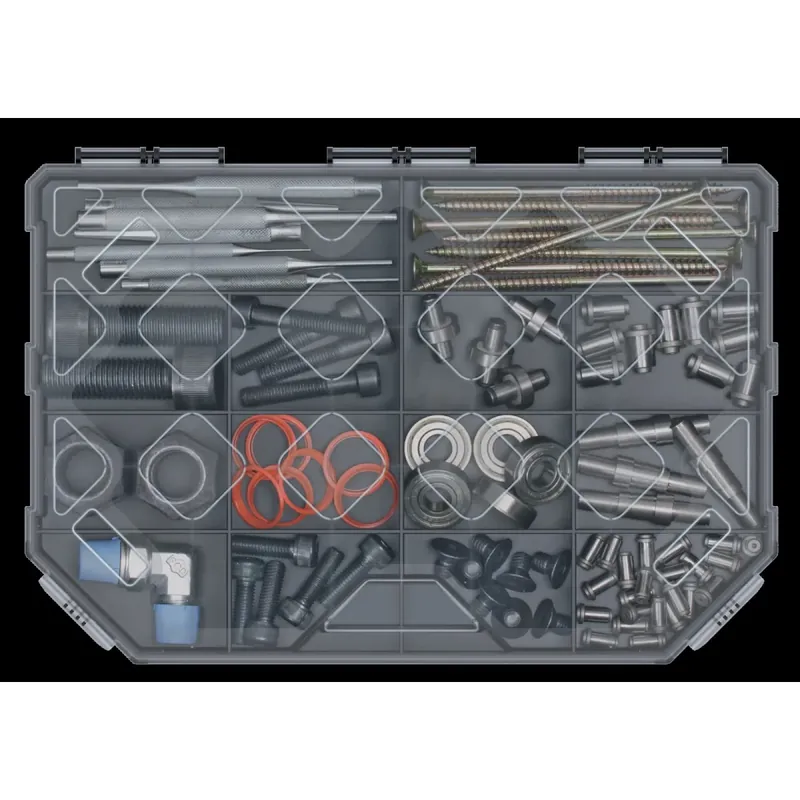 Acquista online l‘organizzatore con 14 scomparti 28x19x4 cm. super resistente e comodo da trasportare, garanzia soddisfatto o ri Exclusieve Aanbieding